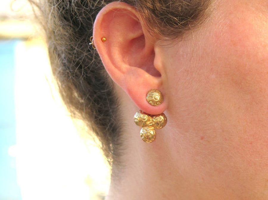Unique Gold Ear Jackets