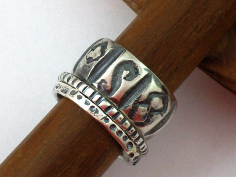 Stacking Sterling Silver Band Rings